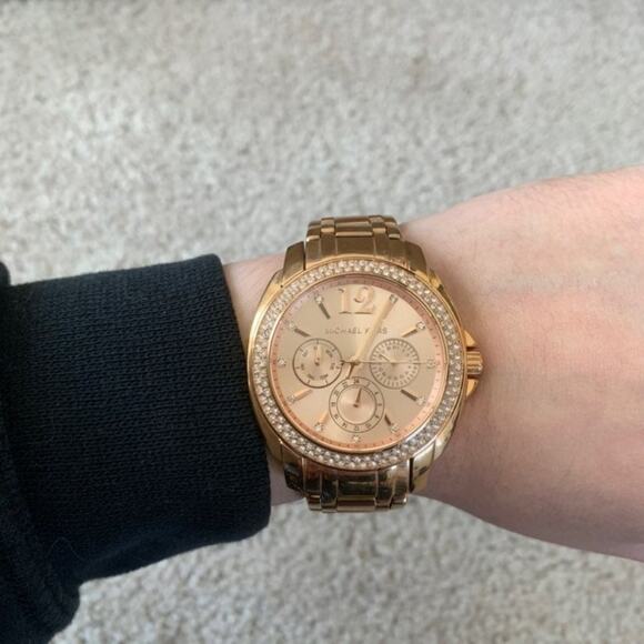 Michael Kors Rose Gold Womens Watch main image 2